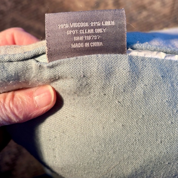 Lacourte Fun Flower Embroidered 20" Square Decorative Pillow, Created for Macy's - Picture 5 of 9